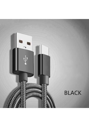 Süper Uzun 1M/2M/3M Hızlı Usb Şarj Kablosu 3 M For Android Gümüş