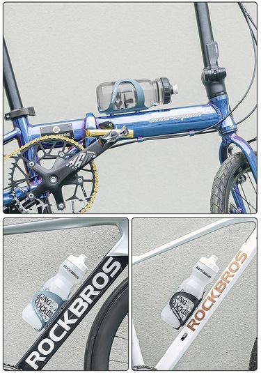 Rockbros 2022-11a Mtb Bisiklet Su Şişesi Kafesi Alüminyum Alaşımlı Yol Bisikleti Şişe Tutucu Braketi - Yeşil