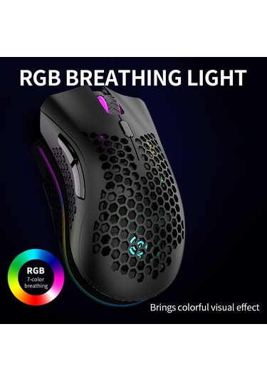 Reedark 2.4g Kablosuz Rgb Aydınlatmalı 7 Tuşlu Oyuncu Faresi - 1600dpı Ayarlanabilir Diğer