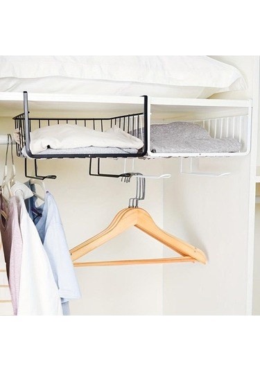 Novahub 1 Adet Beyaz Mutfak Rafı, Dolap Katmanlı Depolama, Çok Katmanlı, Baharat Kavanozu Ve Mutfak Düzenleyici 56997129 Beyaz