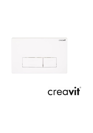 Creavit Beyaz Rezervuar Kumanda Paneli Buton Gp3001.00 Beyaz