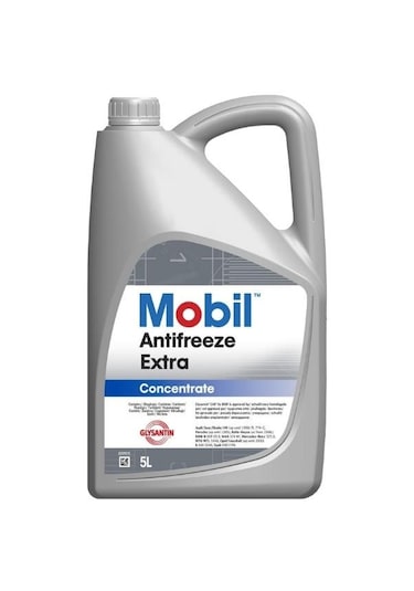 Mobil Antifreeze Extra Conc - Konsantre Antifriz - 5 Lt. (1 Adet)