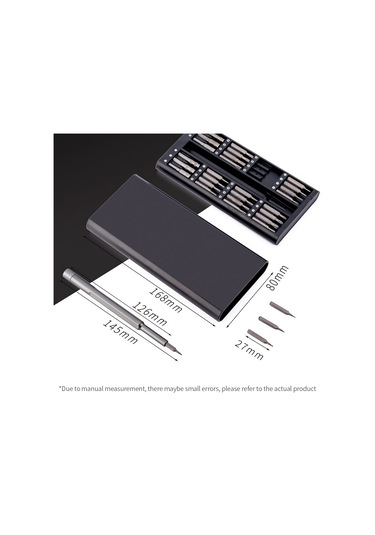 63-in-1 Manuel Mini Hassas Tornavida Seti