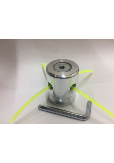 Motorlu Tırpan Örümcek Başlık Allen Anahtarlı Gri