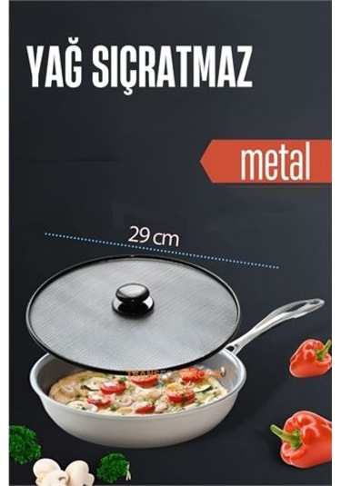 Modacar Yağ Kızartma Sıçratmaz Kapak 29 Cm Diğer