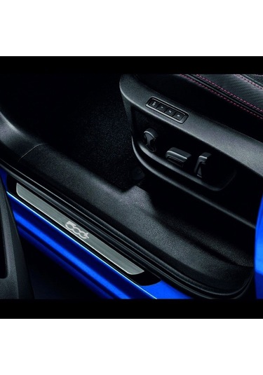 Fiat 500l 2013 Ve Üzeri Modeller Old Krom Kapı Eşiği 4 Parça Yazılı