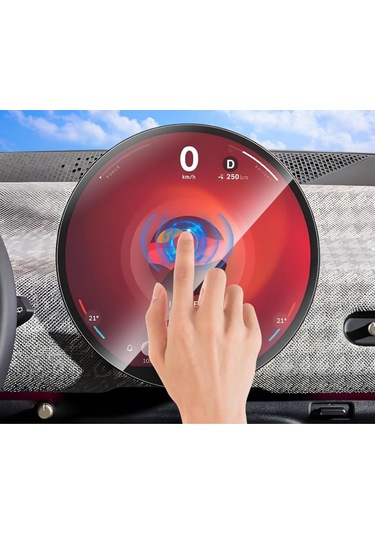 Mini J. Cooper Works Mat Ekran Koruyucu Multimedya Gösterge ' Sadece Ekran Koruyucu