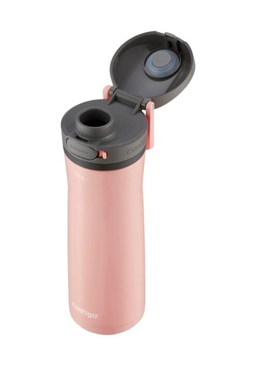 Contigo Jackson Chill 2.0 Çelik Tek El Bas İç Kilitli Su Matarası 590ml - Pembe