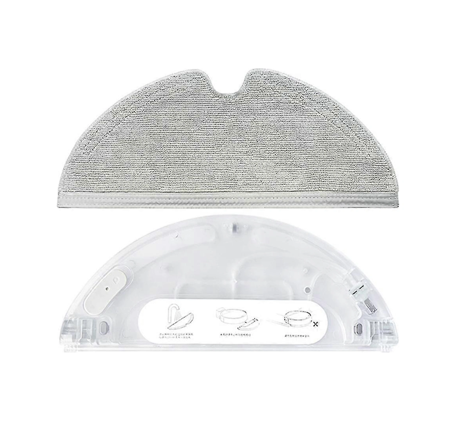 D9 L10 Pro Trouver Robot Lds Vakum-paspas Bulucu Su Deposu Paspas Bezi Yedek Parçaları