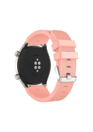 Samsung Galaxy Watch 46Mm Sm-R800 Kordon Kayış Delux Silikon Bhs3