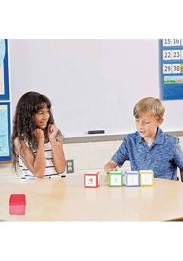 Aubyhe Çocuklar İçin Eğitici Yumuşak Zarlar - Okul Ve Ev Aktivitesi Oyuncağı, 4 Adet, Dayanıklı Materyal