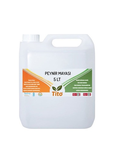 Tito Peynir Mayası 5 KG
