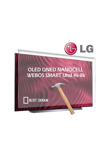 LG Uyumlu Webos 50un74006lb Tv Ekran Koruyucu