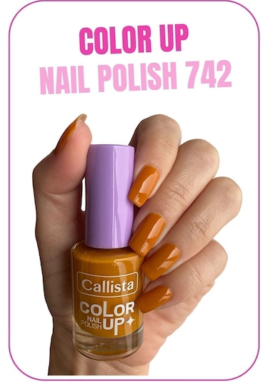 Callista Color Up Nail Polish Oje 742 Honey Charm - Turuncu