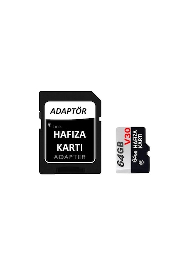 Sprange V30 64 GB U3 Faster Transfer Class 10 4K Hafıza Kartı
