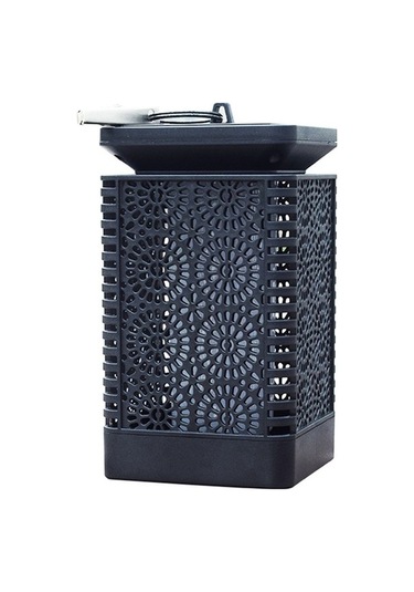 Ulzyvf Createtech Yolu Suya Siyah Manzara Lambası, Güneş Enerjili Bahçe Avlu Lamba Siyah