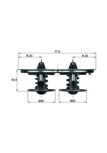 Mahle-av Termostat 71 Scanıa AOD-MAHLE TX3271D
