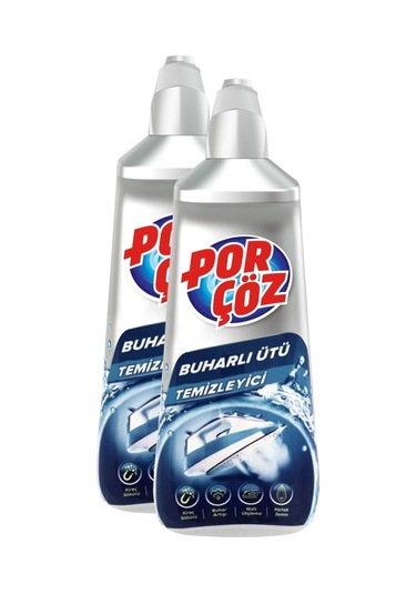 Porçöz Buharlı Ütü Temizleyici 2 x 400 ML