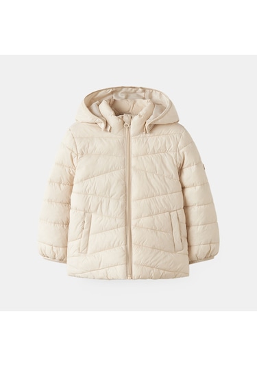 Name It Nmfmarble Unisex Çocuk Şişme Mont 13241673 Ekru