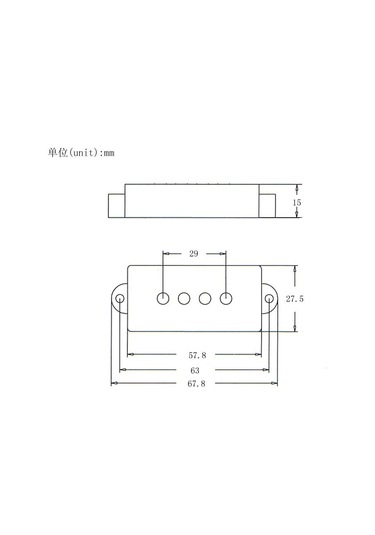1/2/3/5 Elektrik Bas Gitar 4 Telli Bas Gitar Parçaları İçin Açık Kapak Beyaz 67,8 X 27,5 X 15 Mm 1 Set Çok Renkli