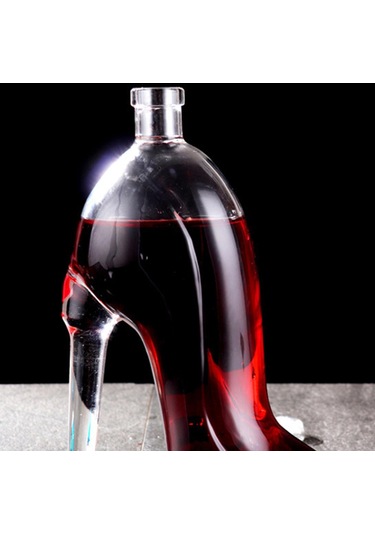 Homyl Yenilik Viski Sürahi Cam Merlot Moscato Şarap Şişesi Temizlemek