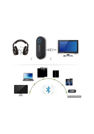 Bluetooth 5.0 Adaptörü Kablosuz Ses Bluetooth Verici Alıcı Pc / Tv / Araba İçin 3.5mm Aux Müzik S