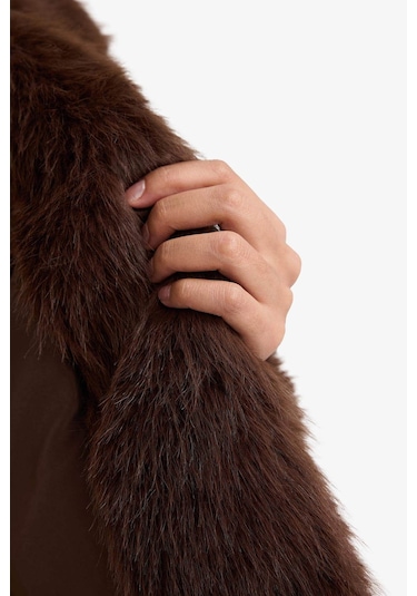 Defacto Kahverengi Kadın Mont F2147ax/bn530 Kahverengi