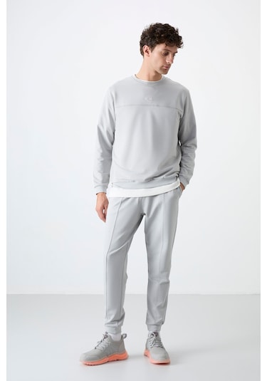 Tommy Life Keith Taş Basic Erkek Eşofman Takım - 85231 Taş Rengi Taş