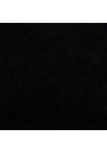 Siyah Çok Amaçlı Dokuma Petek Döşemelik Düz Kumaş