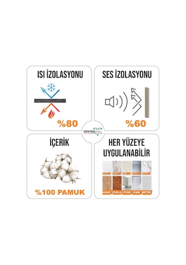 Ventrawall Beyaz Duvar Kaplama - İpek Sıva - W04 - 1.5 Kg