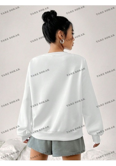 Y2k Yeni Sezon Ssweat Harajuka Kuromi Retro Kod 1196-trzksw4187 Beyaz