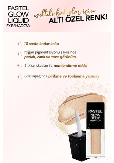 Pastel Glow Liquid Eyeshadow Likid Far 225