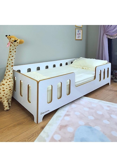 Markaawm Markaawm Montessori Çocuk Yatak Mdf Bebek Karyola Akçaağaç Markaawm Markaawm Montessori Çocuk Yatak Mdf Bebek Karyola Akçaağaç