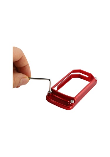 Junzhuodianpu Ducatı Multistrada Mts1200 2010-2014 İçin Motosiklet Anahtarı Uzaktan Kumanda Kılıfı Kırmızı