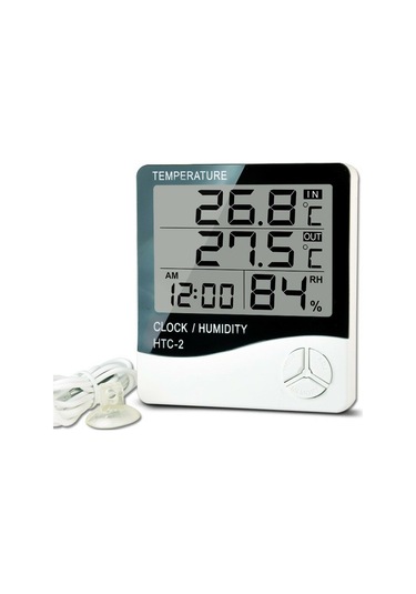 Tenfowee "profesyonel Dijital Termometre Higrometre: Hassas Sıcaklık Ve Nem Ölçer, Büyük Lcd Ekran, Duvar & Masa Montajı"