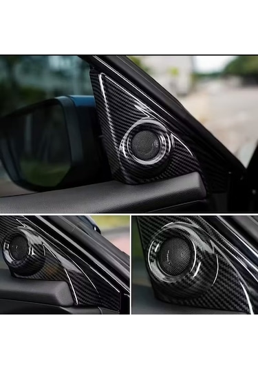 Honda Civic Fc5 Twitter Kaplama 2 Parça Karbon 2016 2021