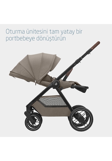Oxford Çift Yönlü Seyahat Sistem Olabilen Bebek Arabası Twillic Truffle