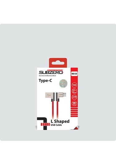 Subzero Sbz-C22 Ltip Type-C Tel.Şarj Data Kab. 1M