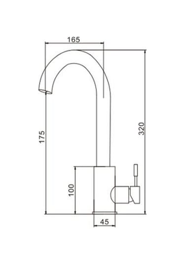 Fleko Inox 360 Derece Dönebilen Eviye Bataryası - Mutfak Bataryası Inox