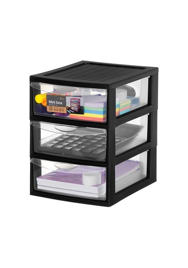 El Casa 3 Bölmeli Çekmeceli Düzenleyici 310879848 Beyaz