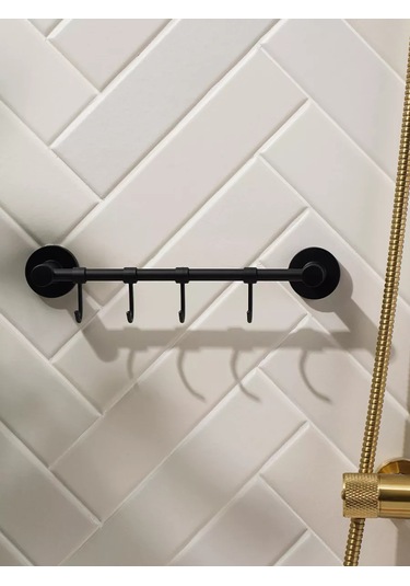 Stolz Loft Basic Havluluaskı, 4 Kancalı 174948532 Siyah