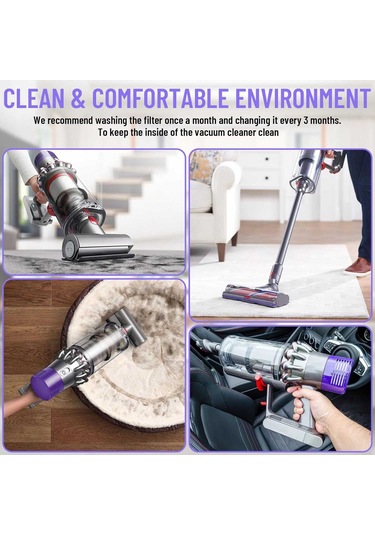 Hepa Filtre Elektrikli Süpürge V10 Sv12 Cyclone Animal Absolute İle Uyumlu