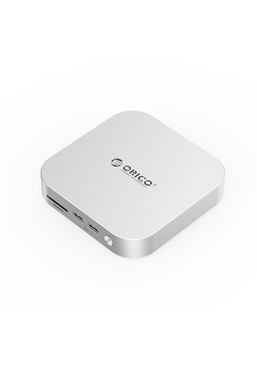 Orico M47p Minilink 7in1 Mac Mini M4 Workstation 2x M.2 Nvme, Thunderbolt 4 40gbps,usb-a 3.2, Sd/tf Card