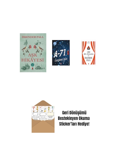 Aşk Hikâyesi + A-71 + Aşk Bir Zamanlar Ciltli + Okuma Sticker'ları