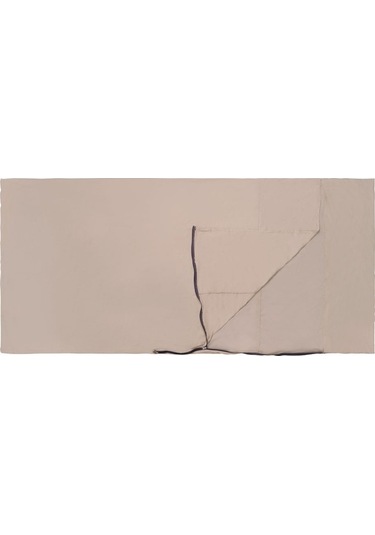 Pazly Yumuşak Pamuklu Kamp Uyku Tulumu - Mavi/bej, Rahat Kampçılık İçin Haki