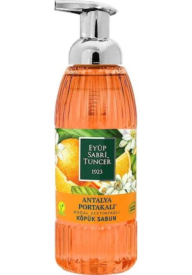 Eyüp Sabri Tuncer Antalya Portakalı Doğal Zeytinyağlı Köpük Sabun 500 ML