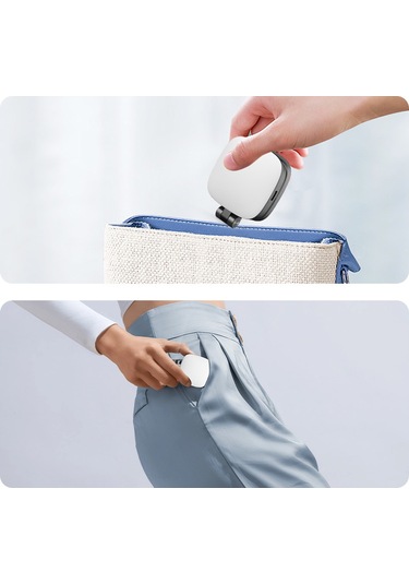 Teltree F-662 Manyetik Telefon Fıllightı: 3 Aydınlatma Modu, 90+ Renk Doğruluğu, Taşınabilir, İç Dahili Makyaj Aynası, Beyaz Beyaz