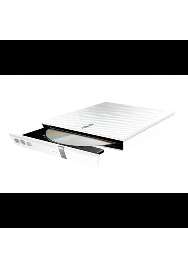 Asus Sdrw-08d2s-u Lite, Usb 2.0, External, Beyaz, Slim, Optik Okuyucu/yazıcı