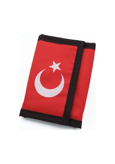 PENTA POLO TÜRK BAYRAĞI DESENLİ SPOR CÜZDAN