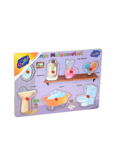 296-297 Onyıl Ahşap Tutmalı Banyo Malzemeleri